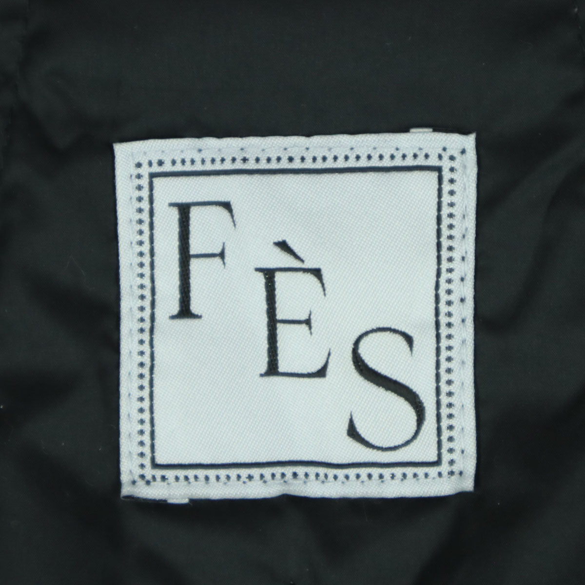 未使用 FES フェズ 長袖 ダウンコート 38 ブラック レディース