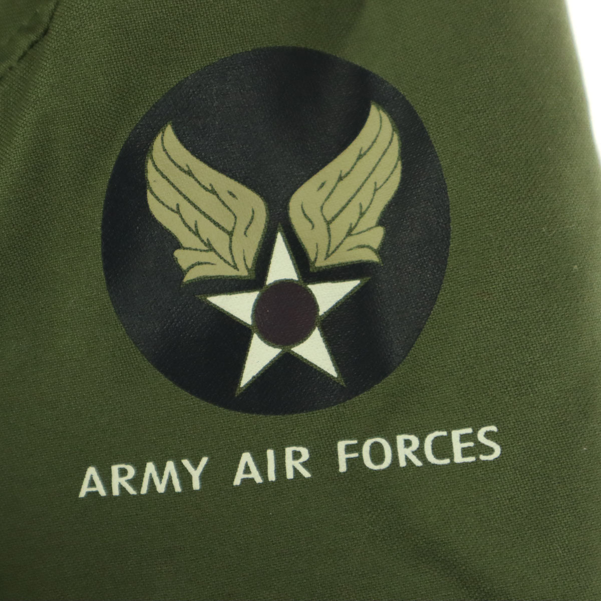 SESSLERMFGCO セスラー プリント 長袖 B-15A フライトジャケット 38 カーキ メンズ