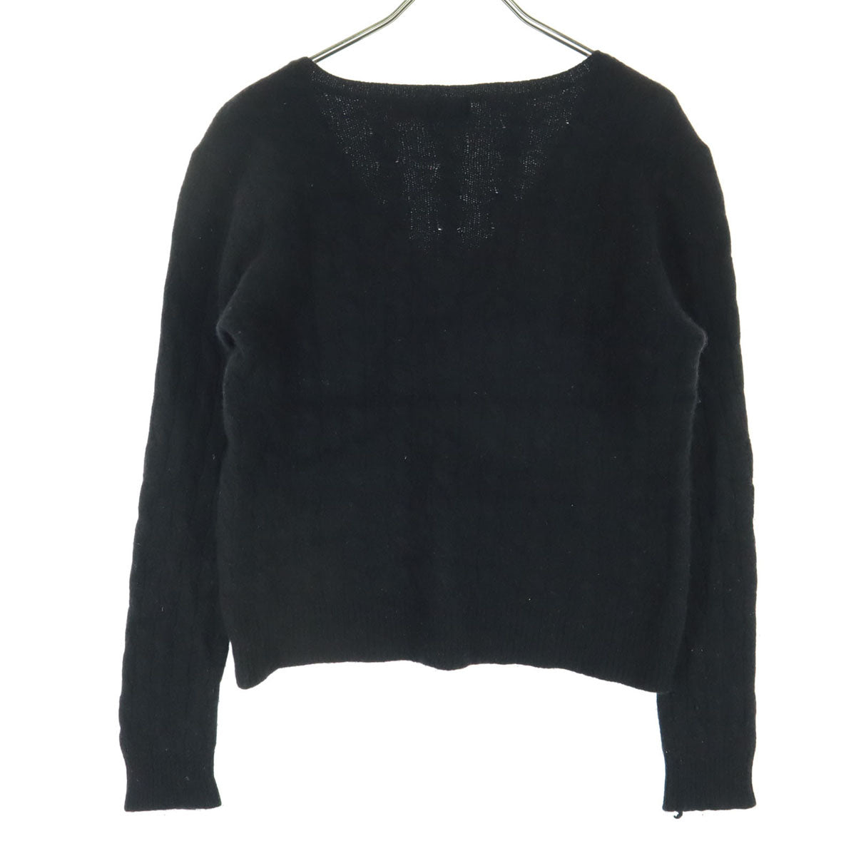 POLO RALPH LAUREN ポロラルフローレン カシミヤ混 長袖 Vネック ニット 170 ブラック キッズ