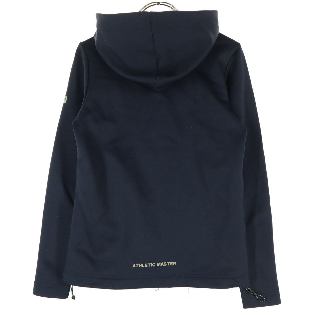 MASTER BUNNY EDITION マスターバニーエディション 裏起毛 ワンポイントロゴ ゴルフ 長袖 ジップパーカー 0 ネイビー レディース