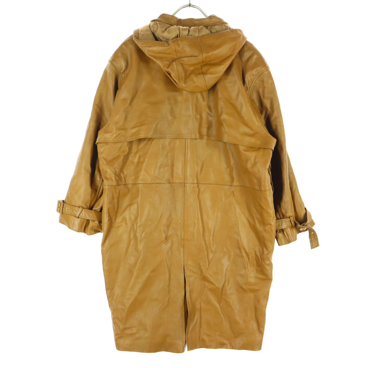 Tommy Lee トミーリー 長袖 レザーコート ブラウン 羊革 レディース