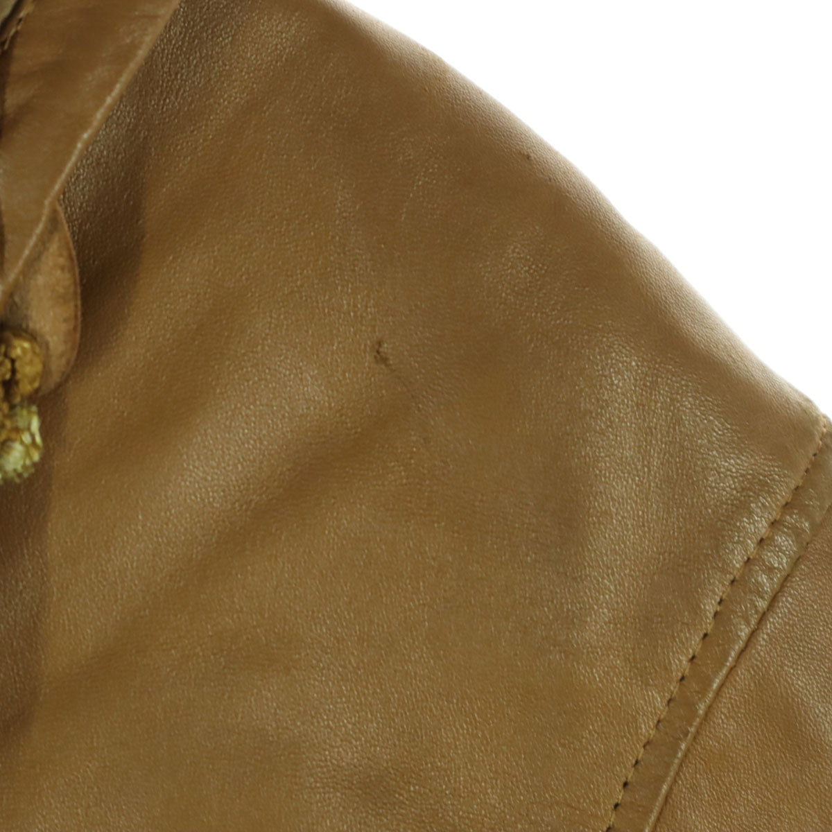 Tommy Lee トミーリー 長袖 レザーコート ブラウン 羊革 レディース