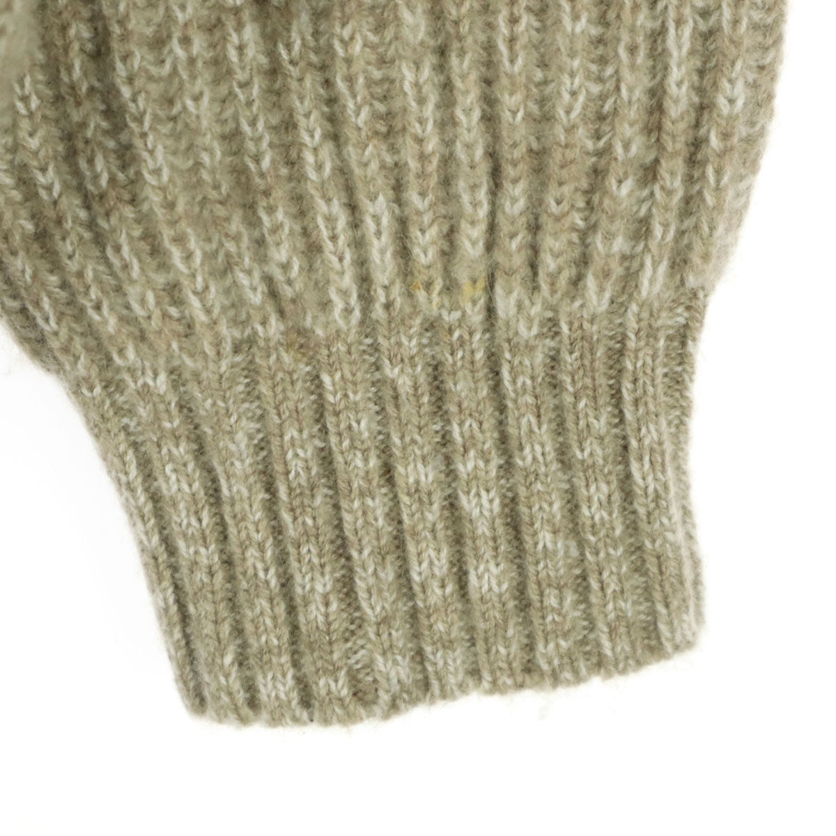 mila schon ミラショーン 長袖 カシミヤ セーター 48 ベージュ ニット メンズ