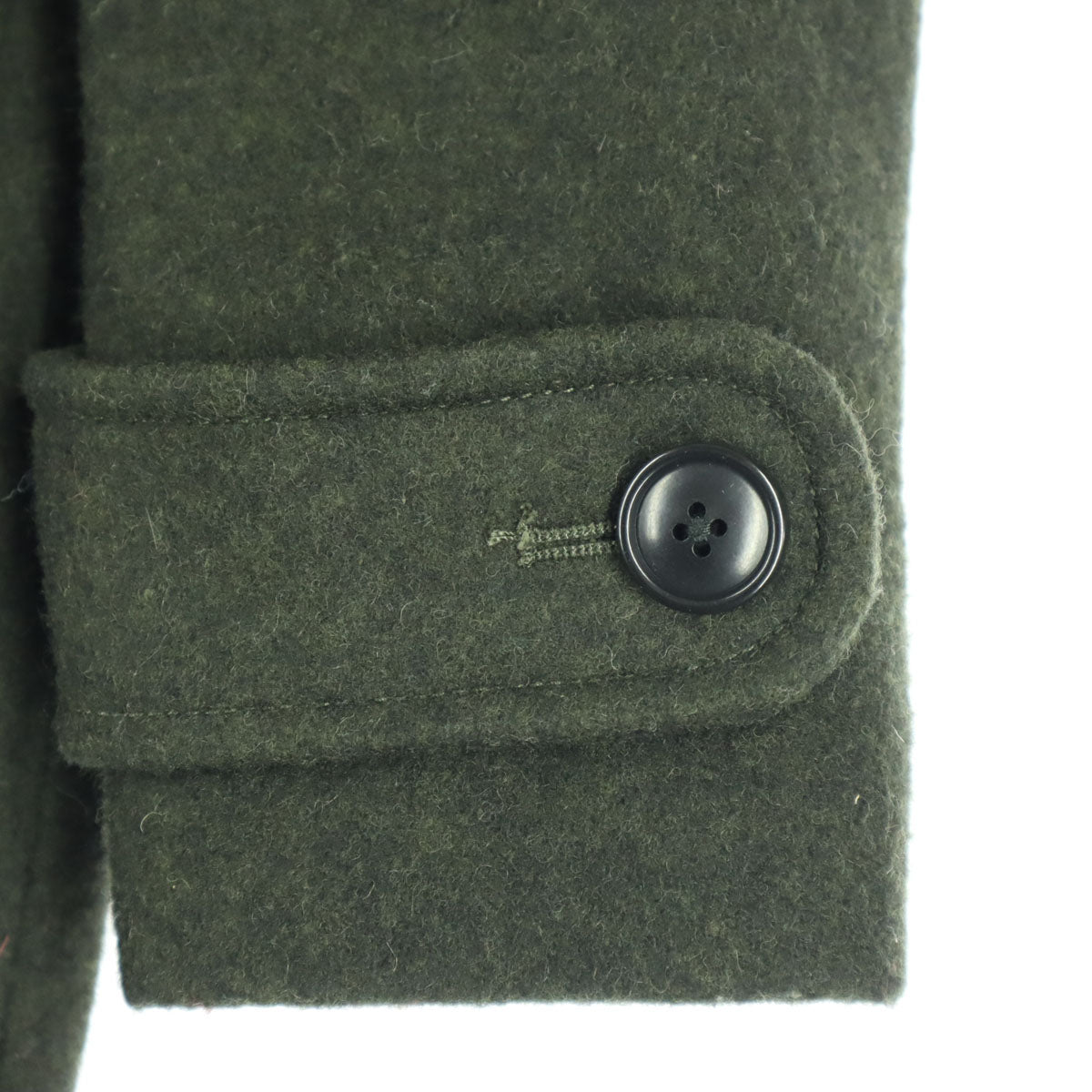 nano&co ナノアンドコー 西川ダウン 長袖 インナーダウン付き ダッフルコート 36 グリーン系 ナノユニバース レディース