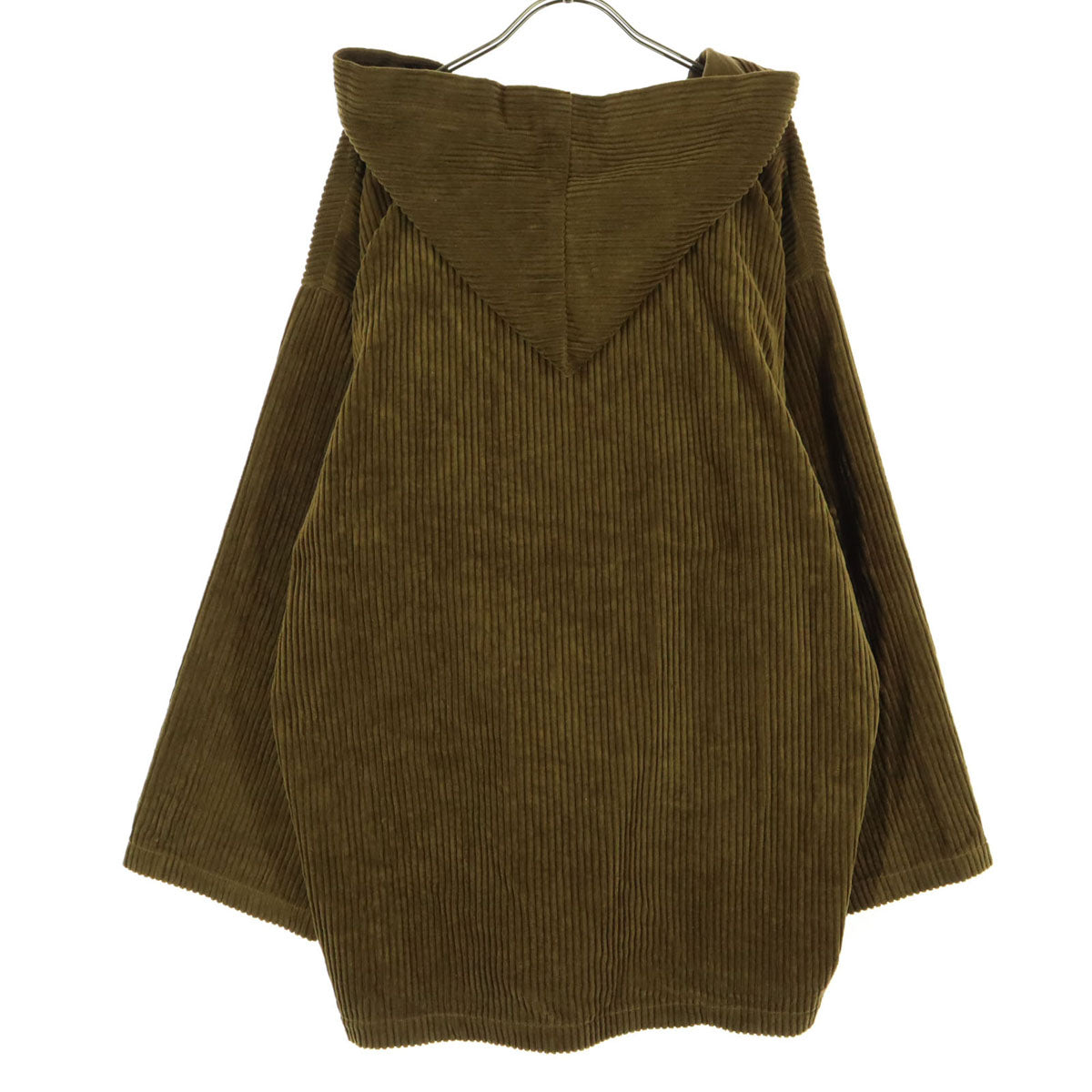 MexiPa メキパ 日本製 コットン 長袖 コーデュロイ メキシカン パーカー S ブラウン メンズ