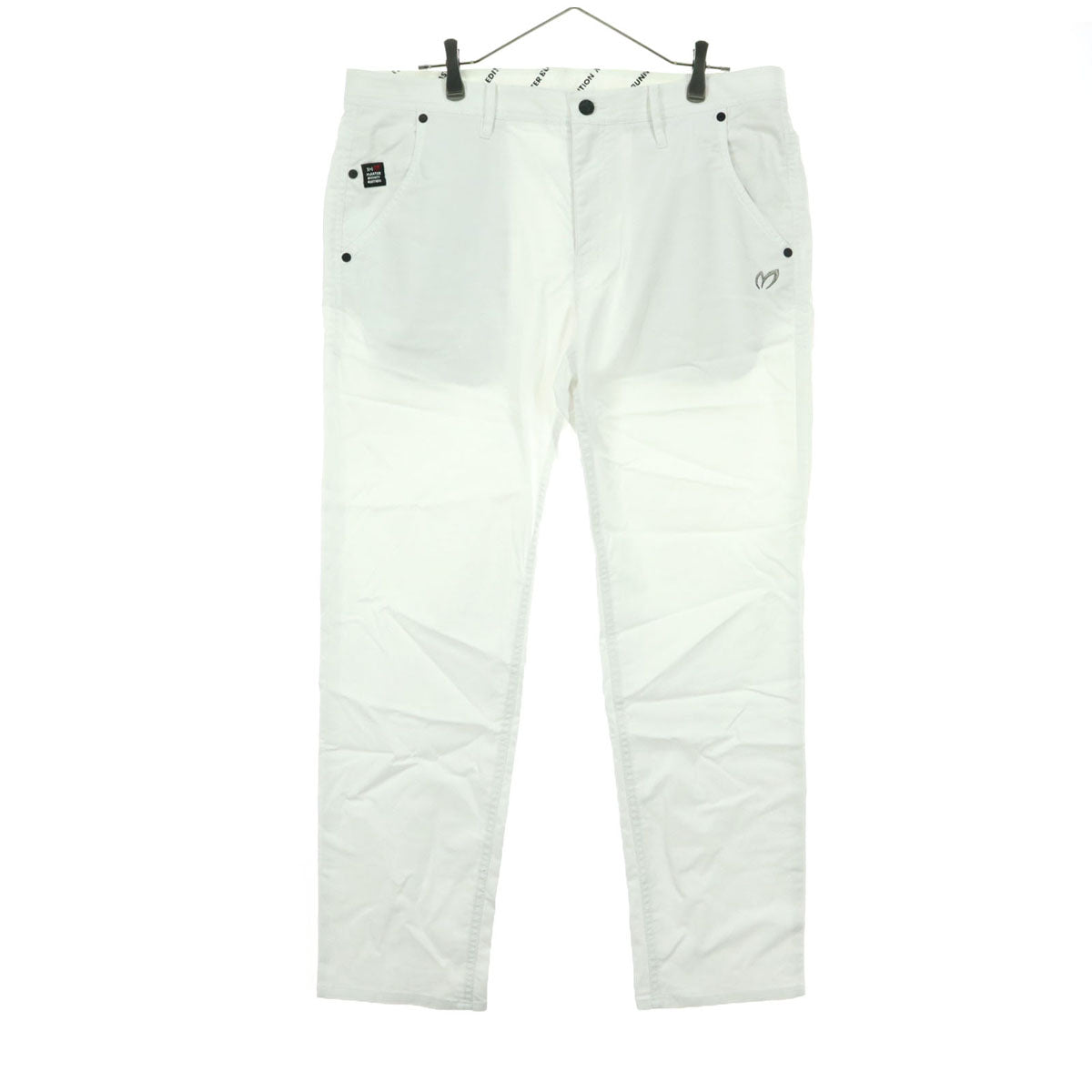 MASTER BUNNY EDITION マスターバニーエディション ロングパンツ 7 ホワイト メンズ