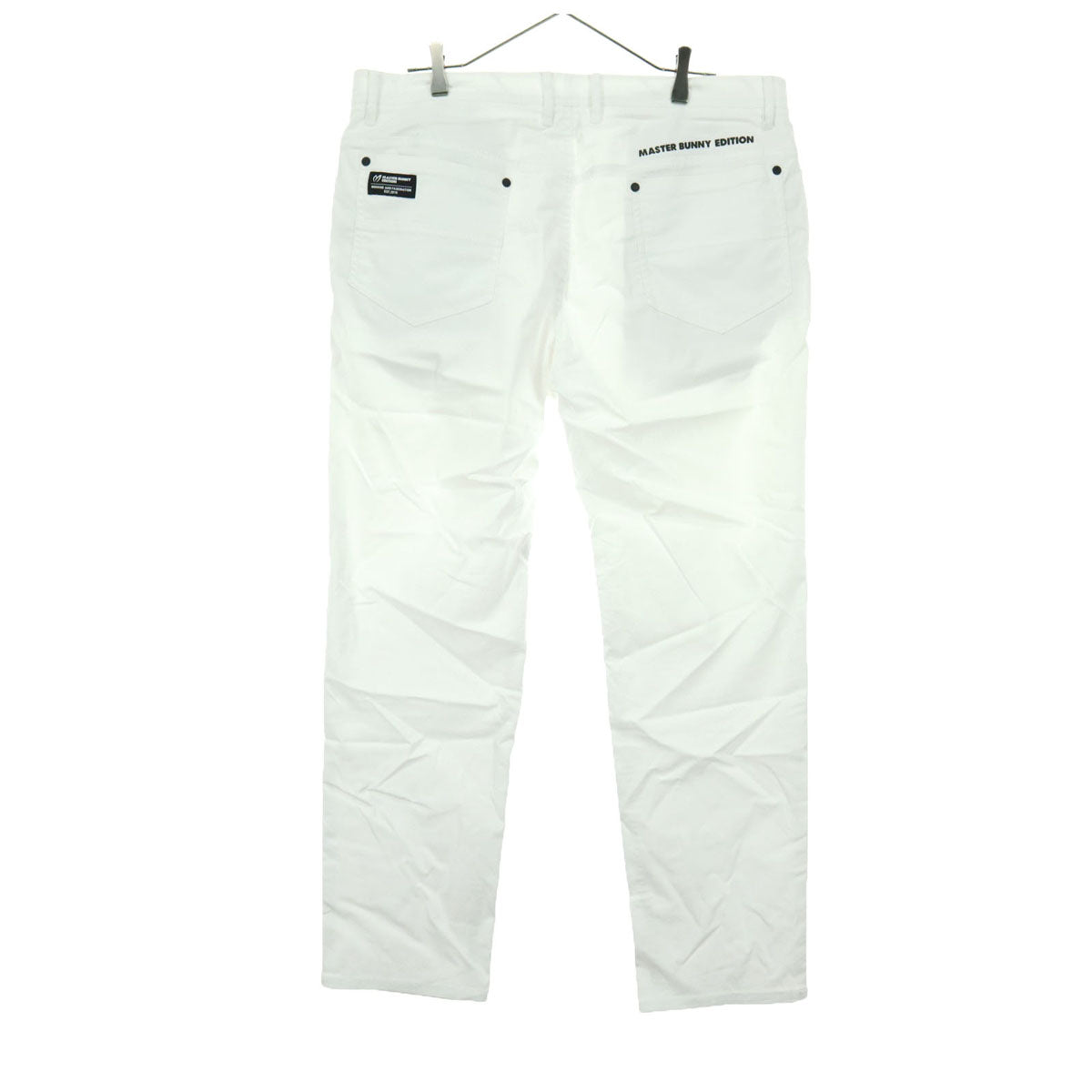 MASTER BUNNY EDITION マスターバニーエディション ロングパンツ 7 ホワイト メンズ