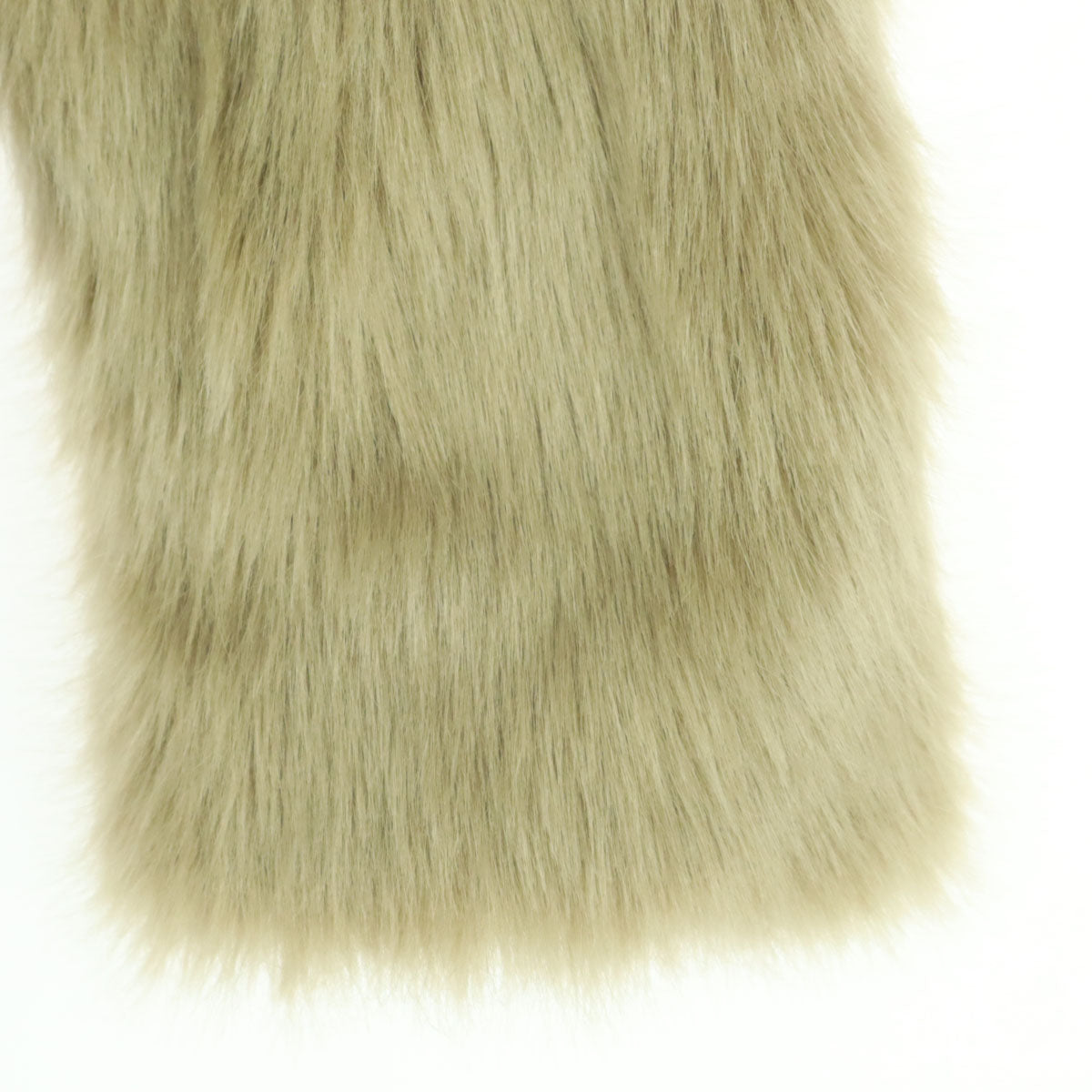 美品 Banana Republic バナナリパブリック 長袖 ファーコート XS ブラウン レディース