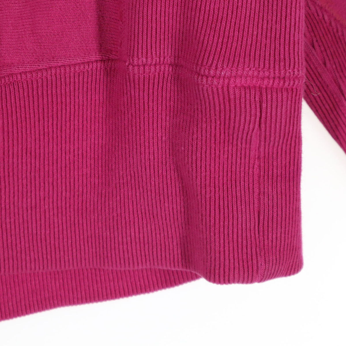 ATON エイトン 日本製 ワンポイント 長袖 スウェットパーカー 2 ピンク レディース