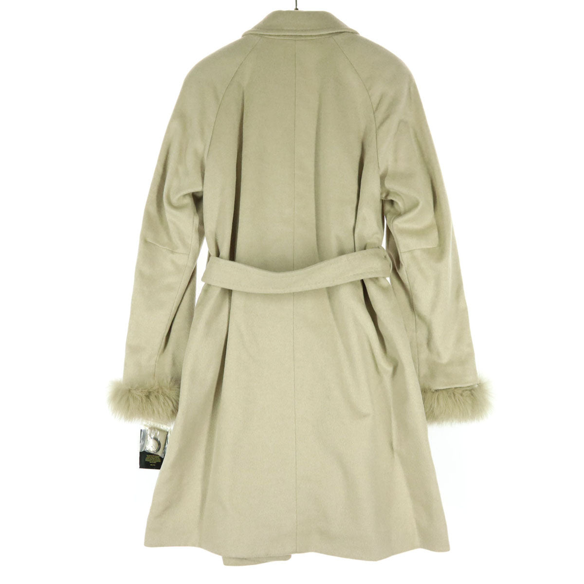 Eternallous エターナラス 長袖 カシミア ロングコート 9 アイボリー レディース