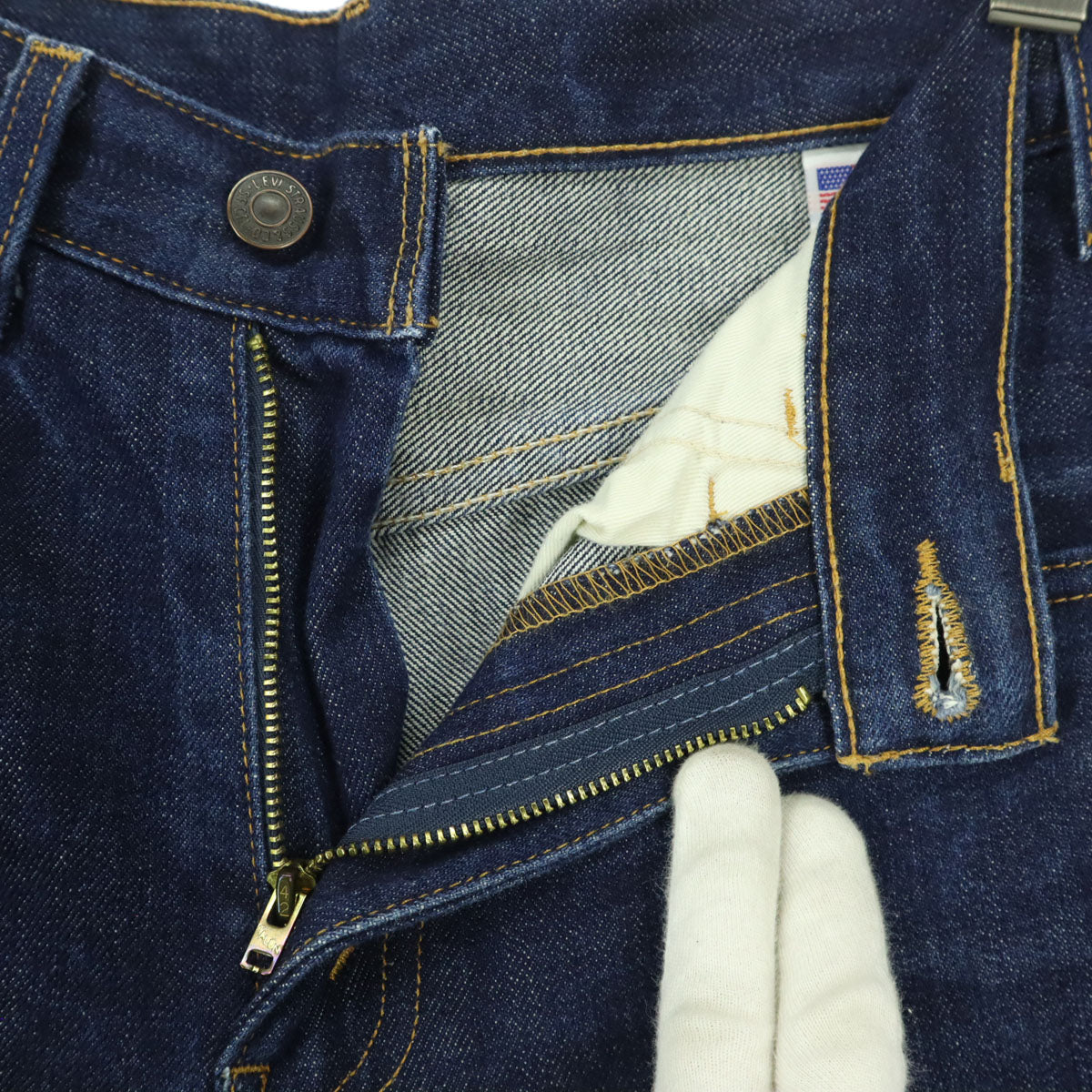 Levi's リーバイス 606 スリムデニムパンツ w28 ブルー 工場番号4420 メンズ