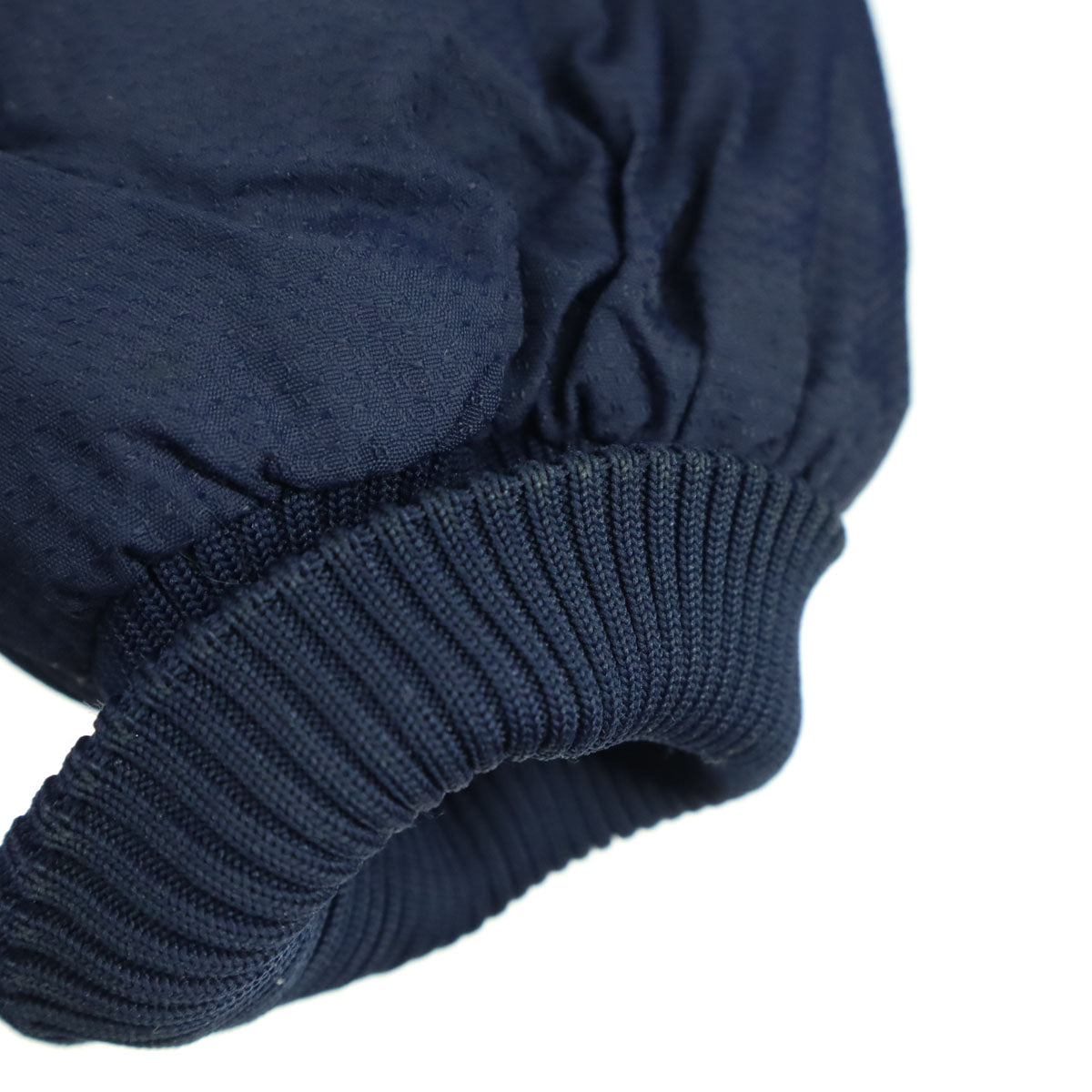 Majestic マジェスティック シアトルマリナーズ 英字 長袖 ナイロン スタジャン L ネイビー メンズ