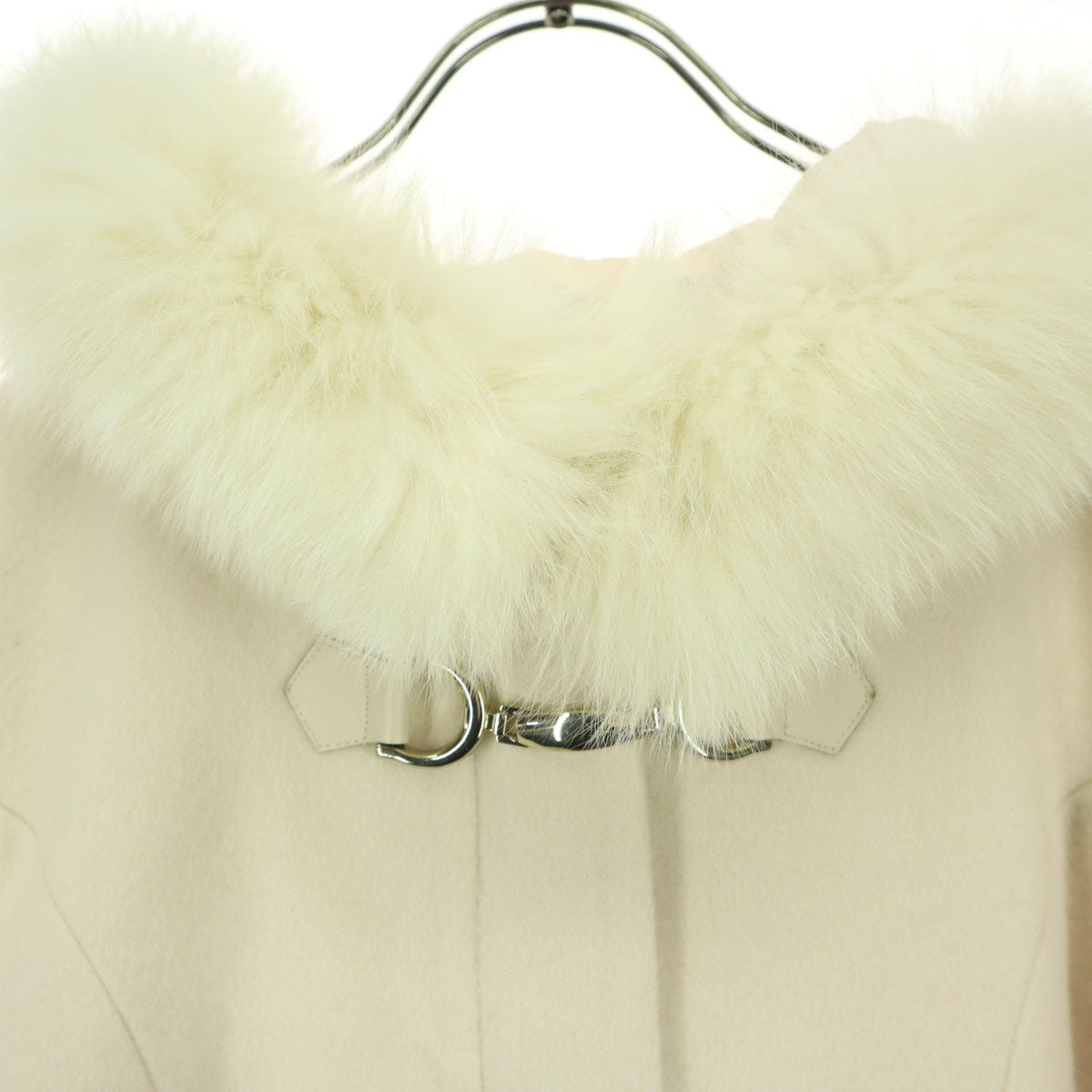 未使用 CECIL McBEE セシルマクビー 長袖 ファーコート M ベージュ レディース