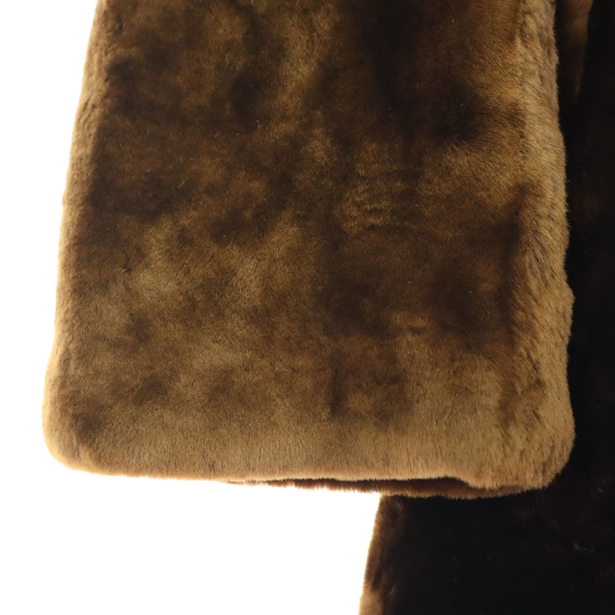 TANNIMPEX ハンガリー製 長袖 リアル ファーコート 7 ブラウン レディース