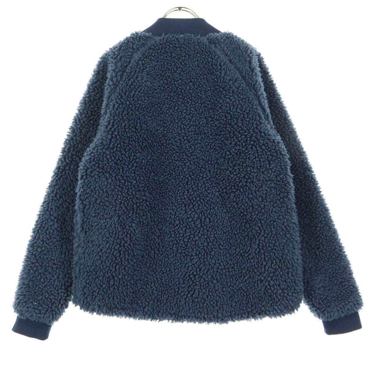 patagonia パタゴニア 2019年製 ワンポイントロゴ 長袖 レトロＸ ボマージャケット ボアジャケット 14 ネイビー 品番65415 キッズ