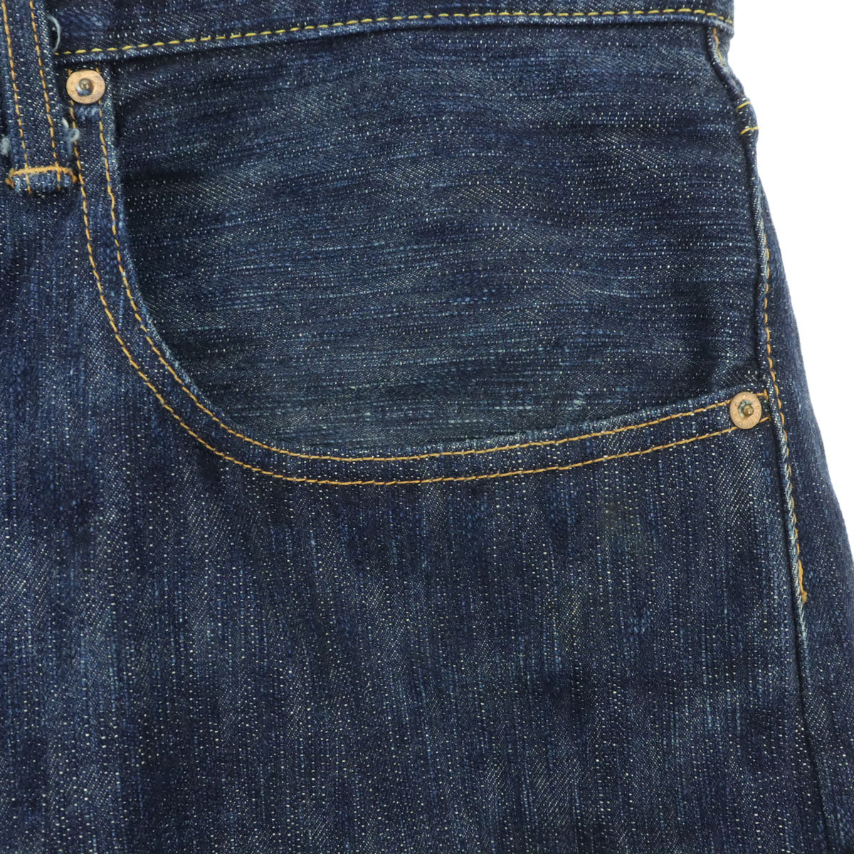 EIGHTG エイトジー デニムパンツ W42 ブルー メンズ