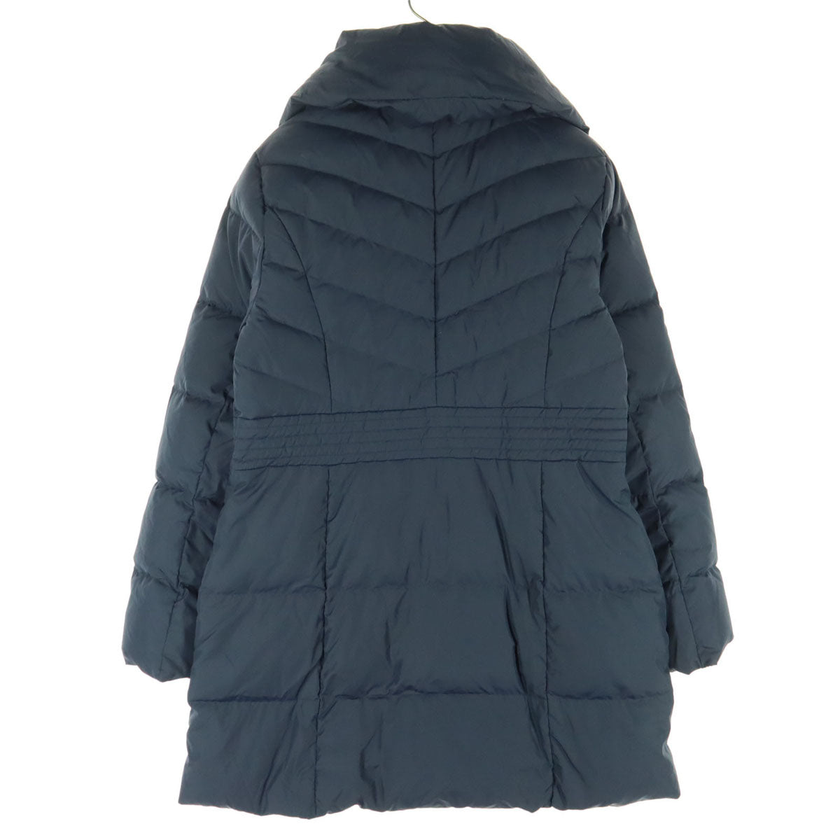 LAUTREAMONT ロートレアモン 長袖 ダウンコート 40 ネイビー レディース