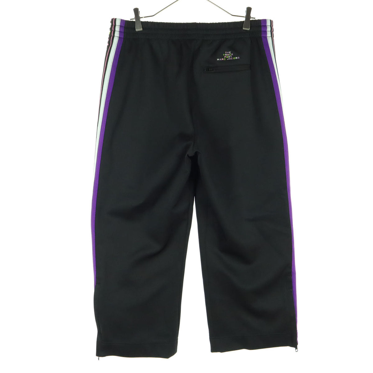 MARC JACOBS マークジェイコブス トラックパンツ L ブラック 裾ファスナー レディース