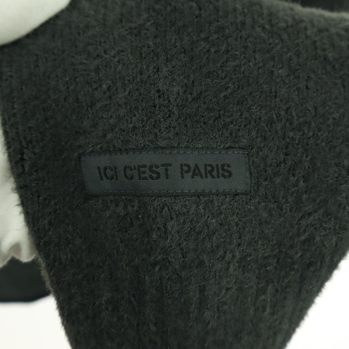 美品 JORDAN ジョーダン パリサンジェルマン ロゴマーク 長袖 セーター M グレー メンズ