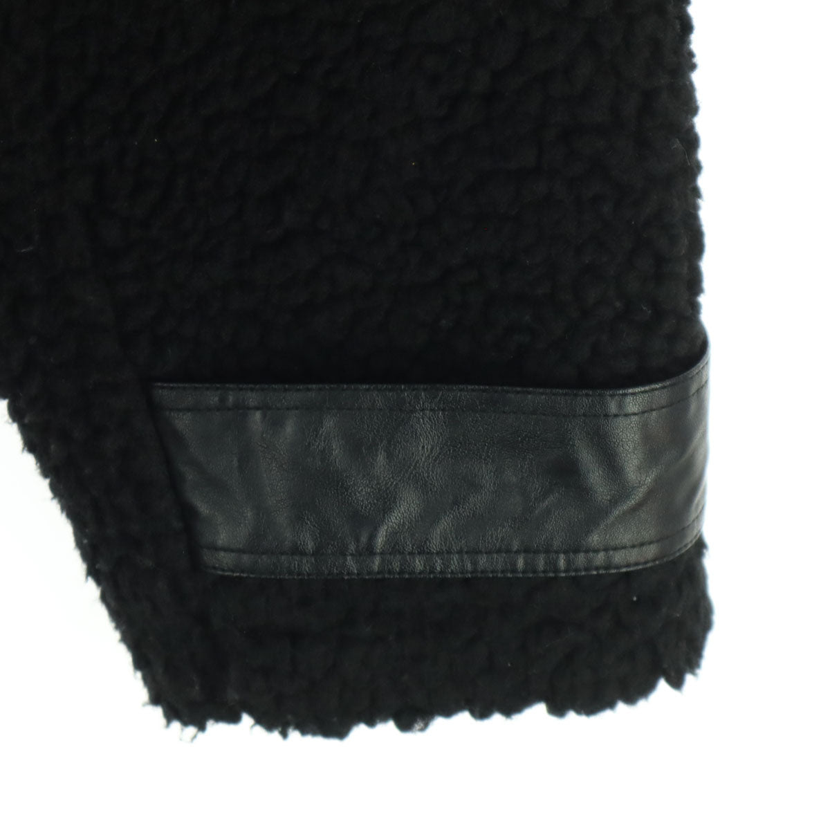 Curensology カレンソロジー 長袖 ボアジャケット F ブラック メンズ