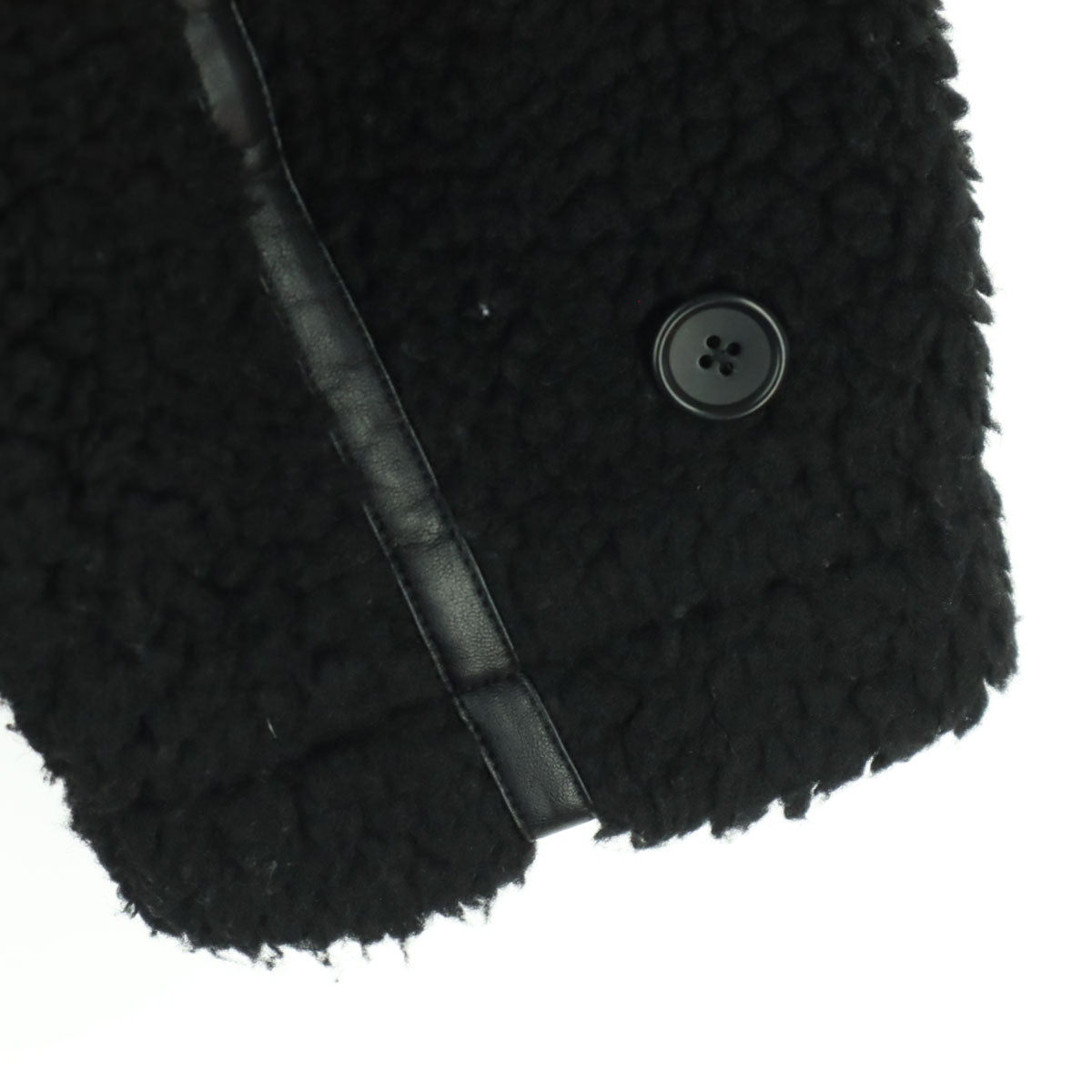 Curensology カレンソロジー 長袖 ボアジャケット F ブラック メンズ