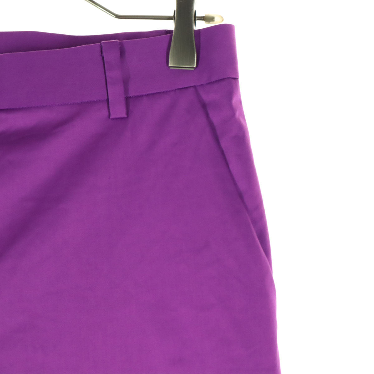 未使用 STRASBURGO ストラスブルゴ ロングパンツ 38 パープル レディース