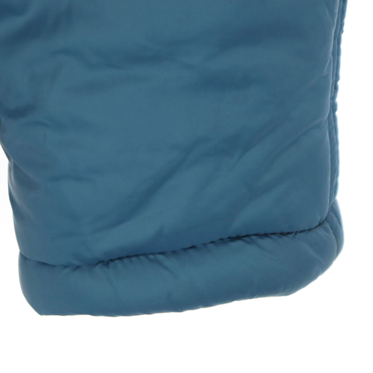 DIESEL ディーゼル ワンポイントロゴ プリント 長袖 ジップ 中綿ジャケット Ｌ ブルー系 メンズ