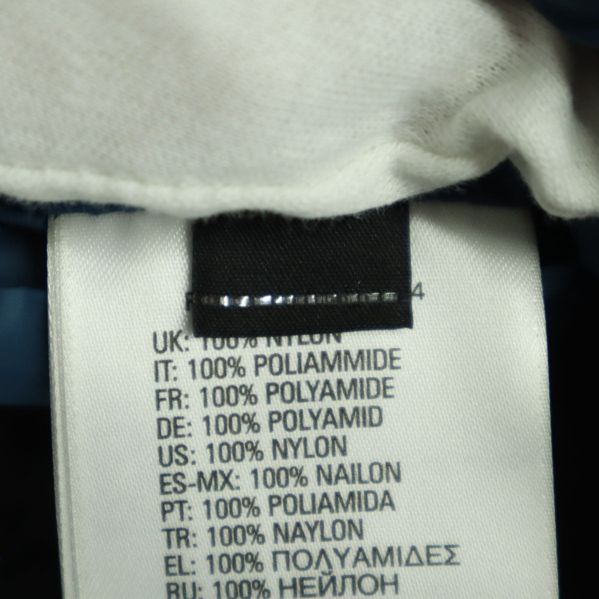 DIESEL ディーゼル ワンポイントロゴ プリント 長袖 ジップ 中綿ジャケット Ｌ ブルー系 メンズ