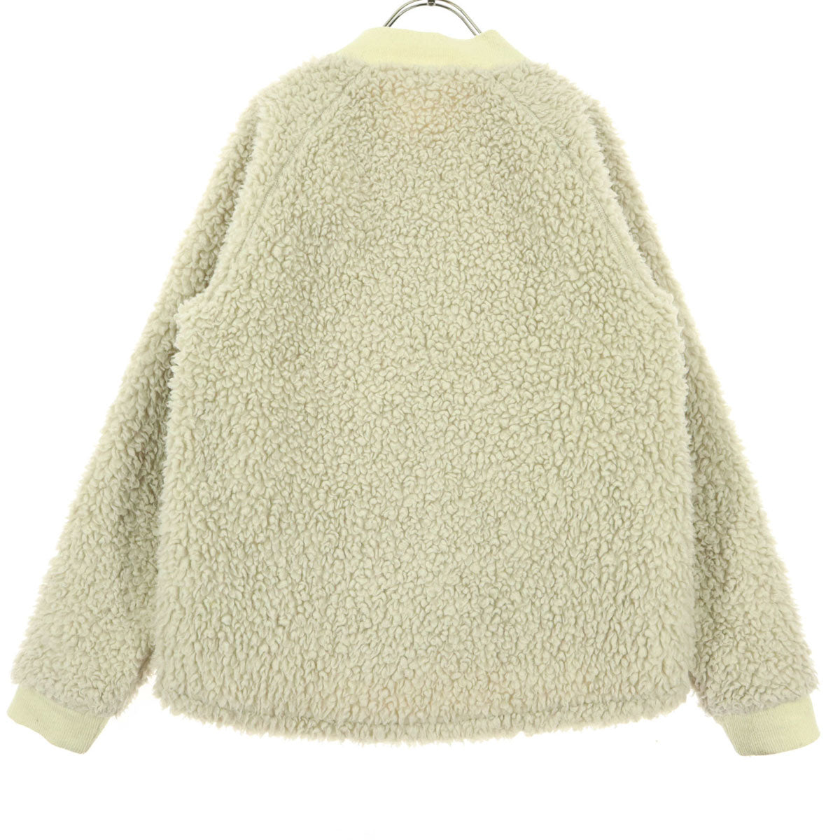 patagonia パタゴニア ワンポイントロゴ 長袖 レトロＸ ボアジャケット 16-18 XXL ベージュ系 65415FA21 ボマージャケット キッズ