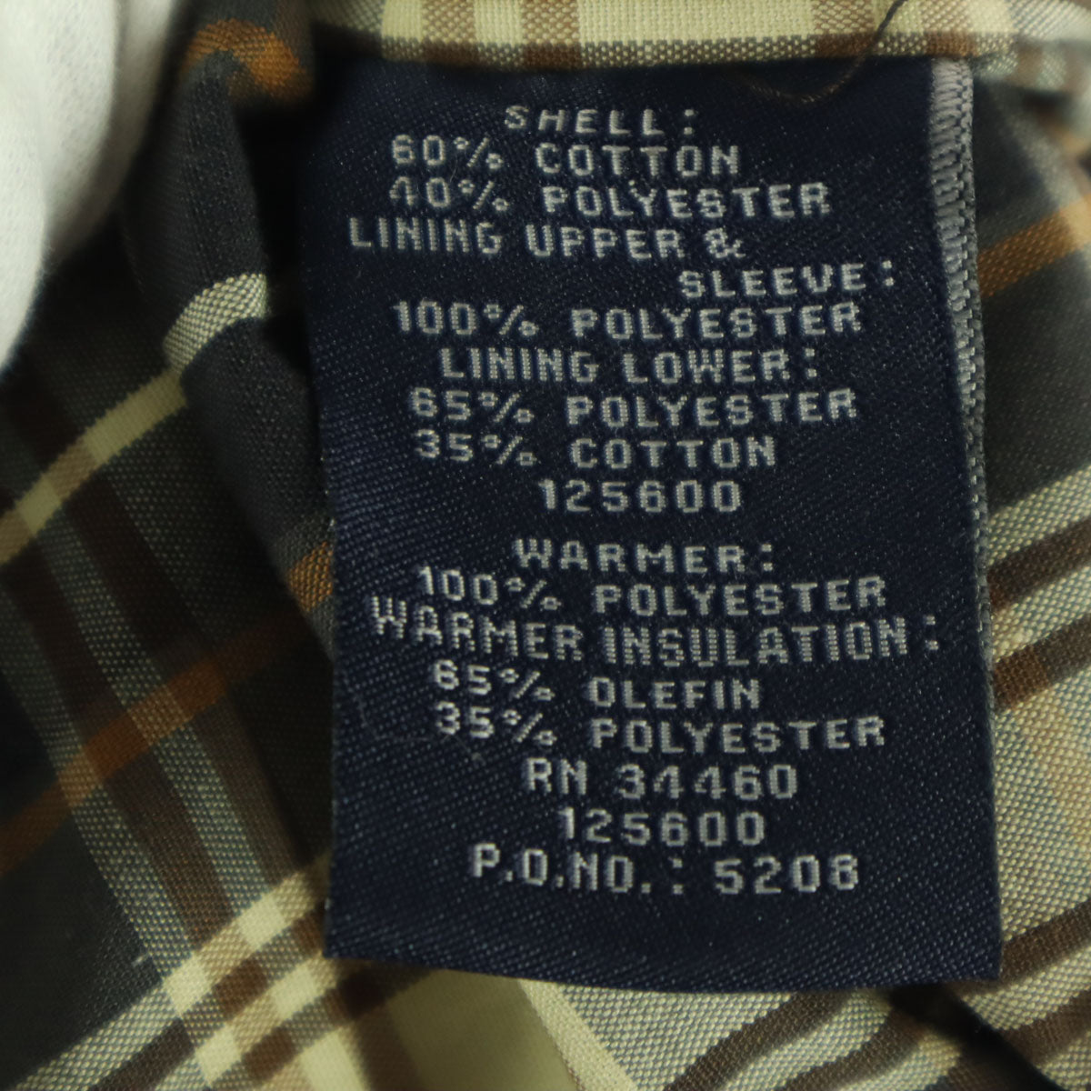 LONDON FOG ロンドンフォグ 長袖 中綿ライナー ステンカラーコート 42 ブラック メンズ