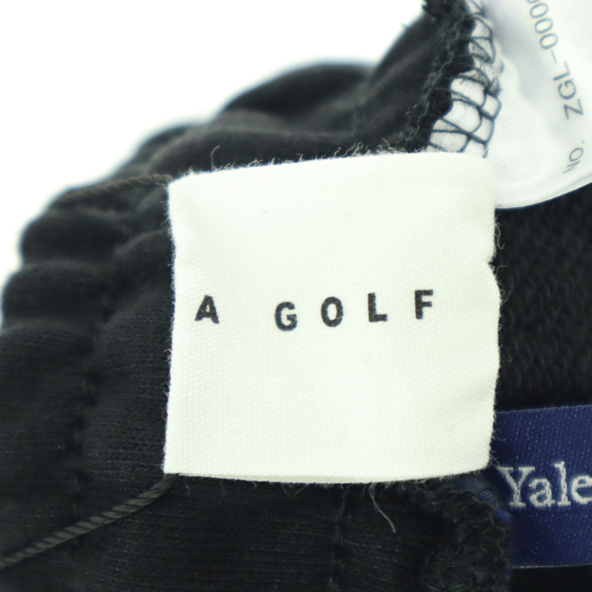 未使用 ANTIQUA GOLF アンティカ ゴルフ プリント スウェットパンツ S ブラック レディース