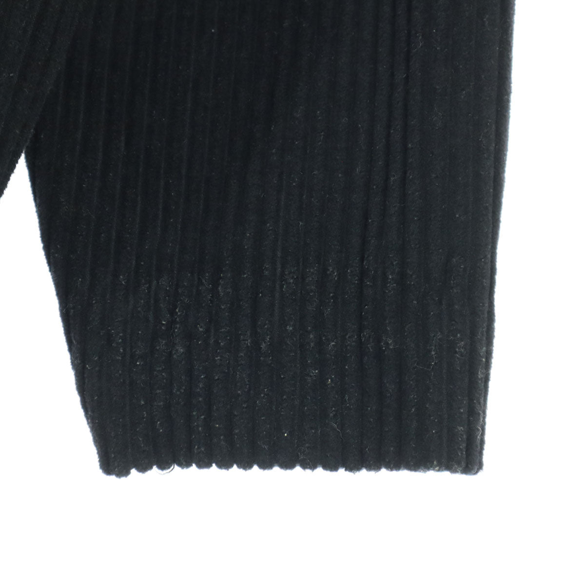 Allegri アレグリ 長袖 コーデュロイ ピーコート 9AR ブラック レディース