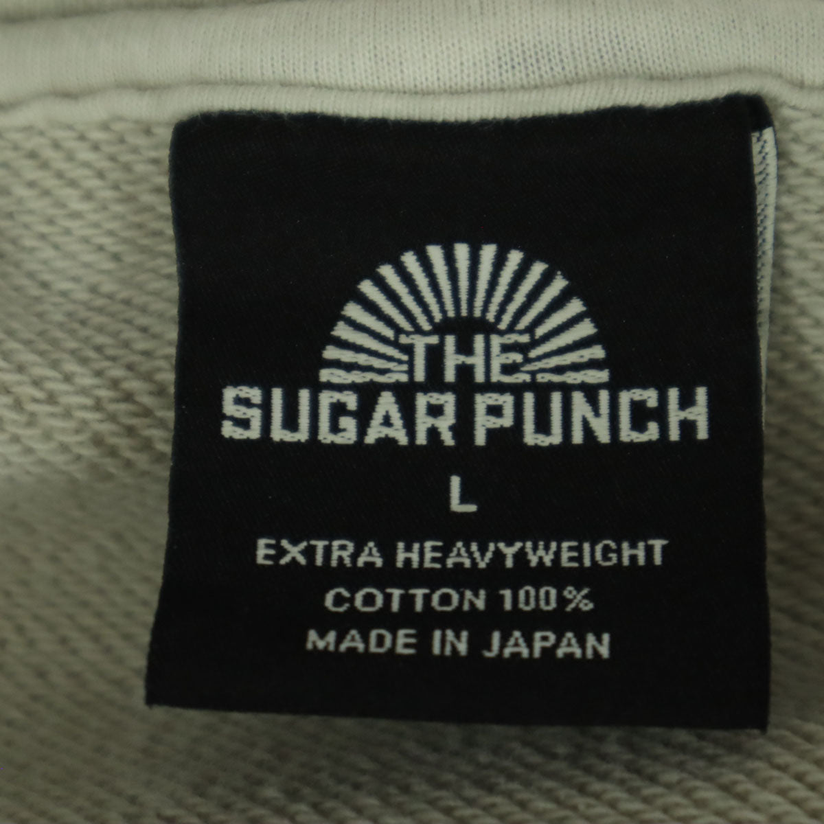 THE SUGAR PUNCH ザシュガーパンチ バックプリント アニメキャラクター 長袖 スウェットパーカー L ホワイト系 BLEACH 黒崎一護 メンズ