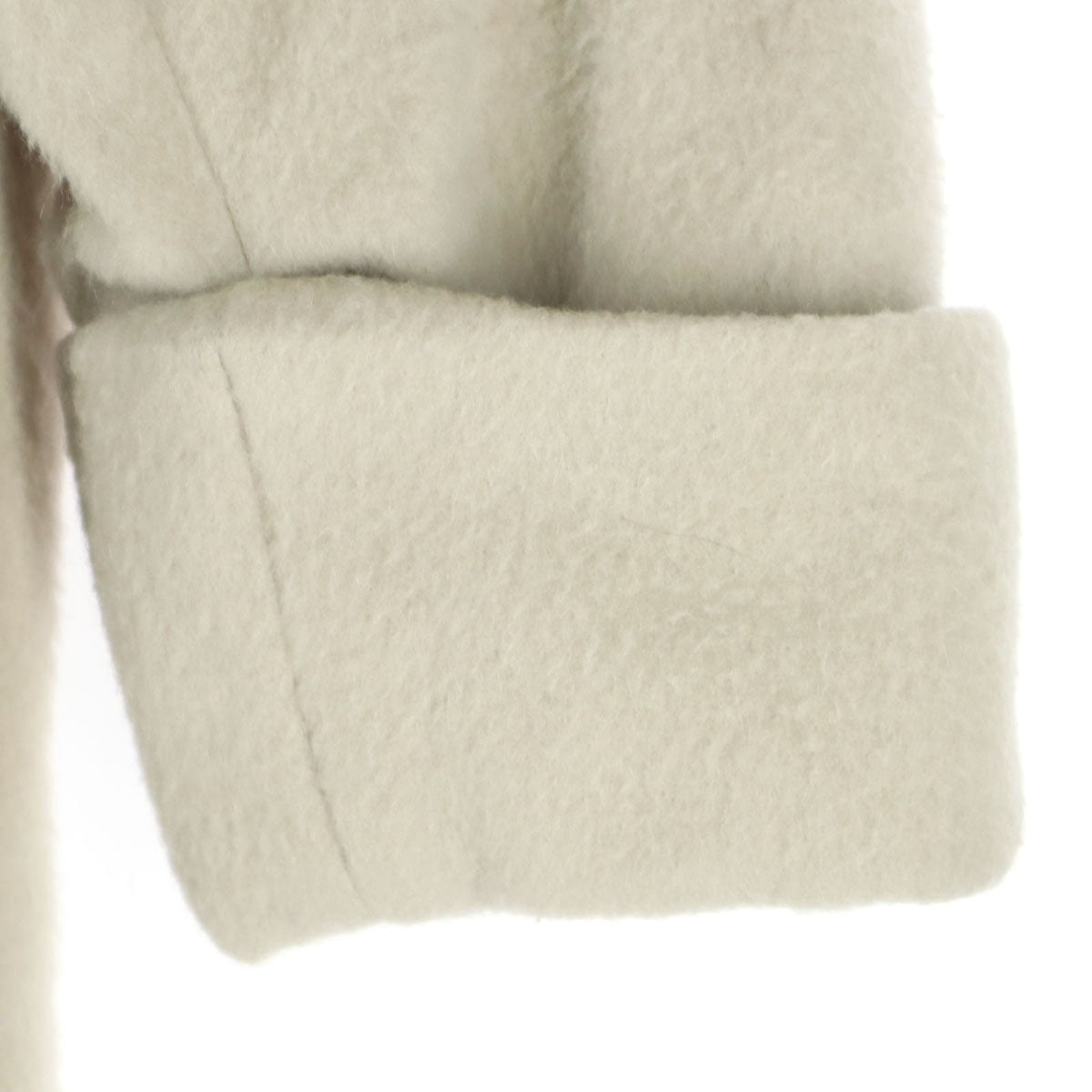 kei shirahata ケイシラハタ 日本製 カシミヤ混 長袖 ノーカラー ピーコート 0 ピンク系 レディース