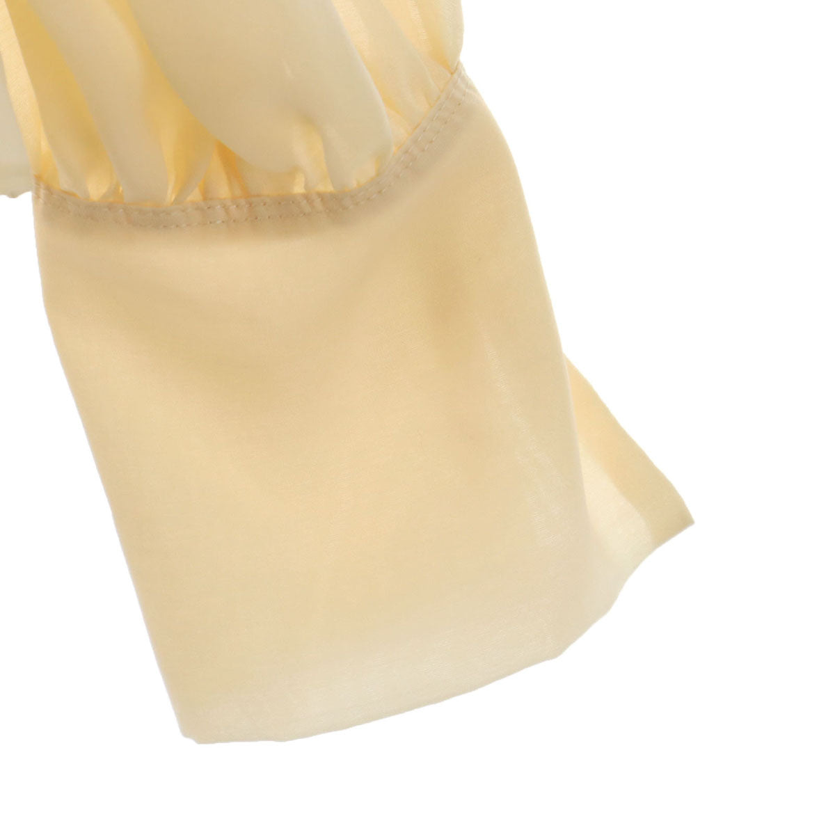 美品 Lily Brown リリーブラウン 24SS 長袖 リボンタイ ブラウス F アイボリー LWFB244125 レディース