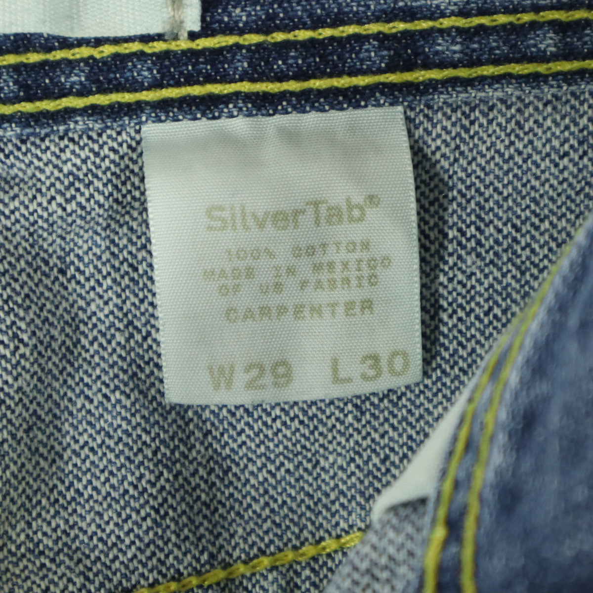 LEVI'S SilverTAB リーバイスシルバータブ デニムペインターパンツ w29 ブルー系 カーペンター メンズ