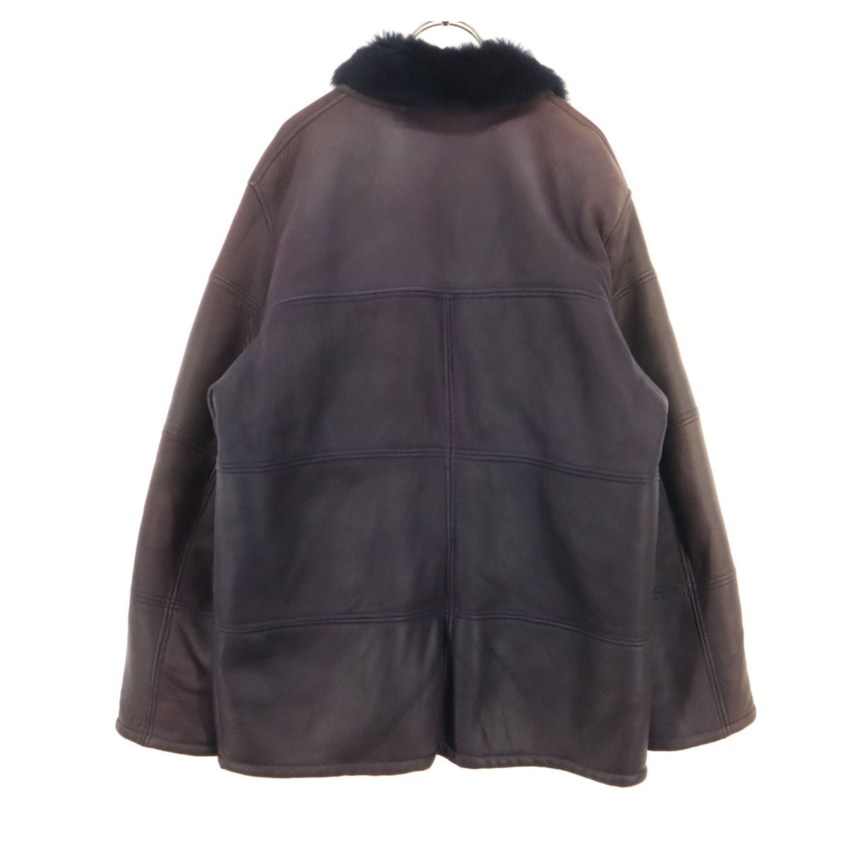 FIGARO フィガロ 長袖 ムートンジャケット F パープル レディース