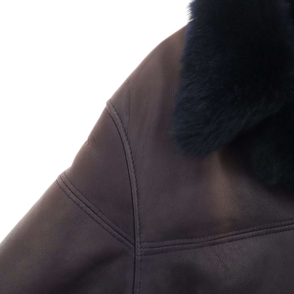 FIGARO フィガロ 長袖 ムートンジャケット F パープル レディース