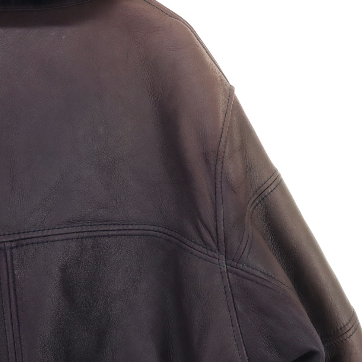 FIGARO フィガロ 長袖 ムートンジャケット F パープル レディース