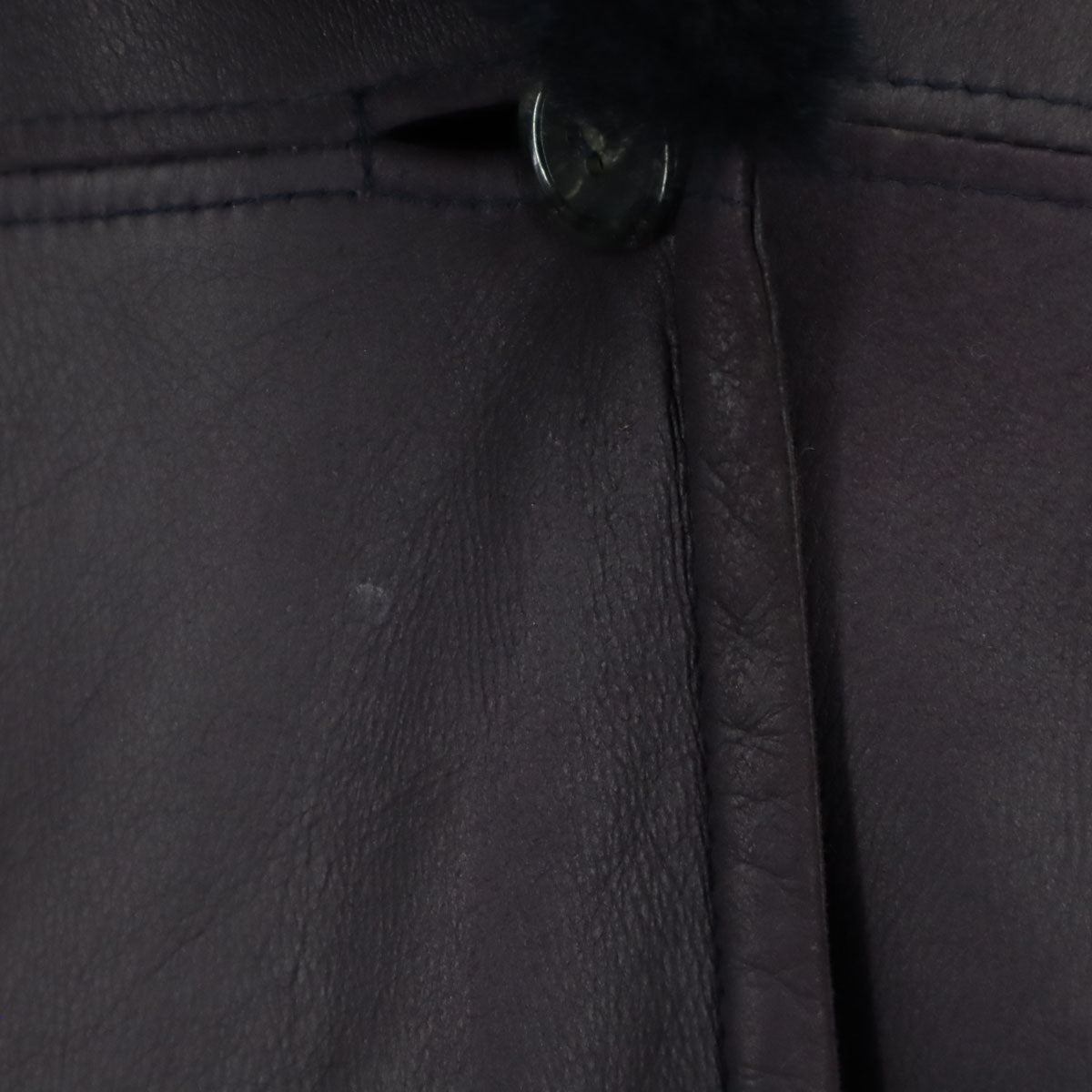 FIGARO フィガロ 長袖 ムートンジャケット F パープル レディース