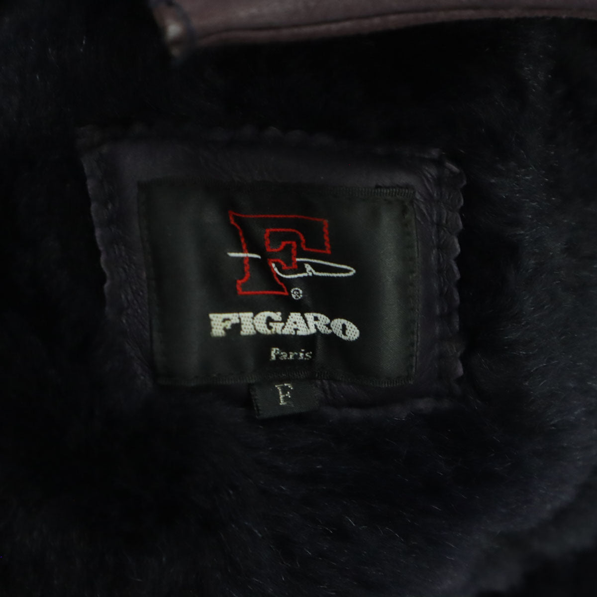 FIGARO フィガロ 長袖 ムートンジャケット F パープル レディース