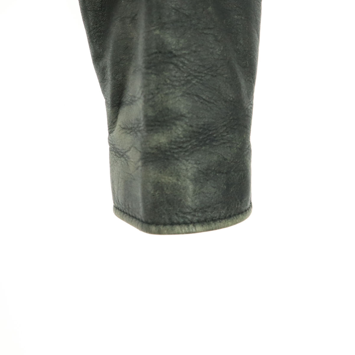 長袖 レザー ダブルライダースジャケット 40 ブラック 牛革 メンズ