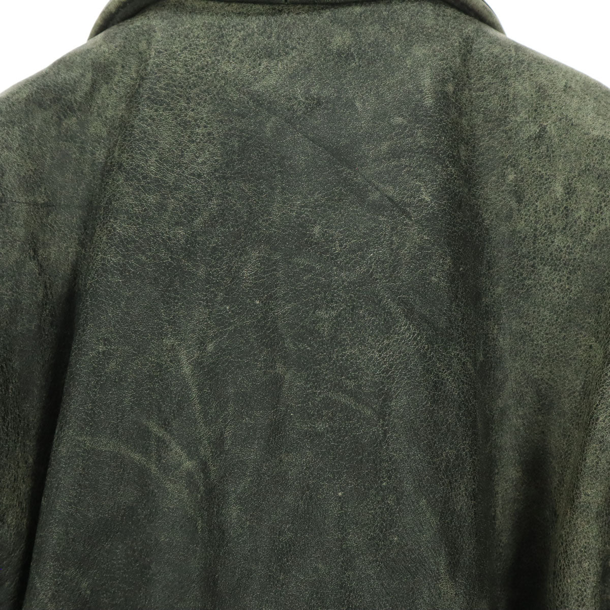 長袖 レザー ダブルライダースジャケット 40 ブラック 牛革 メンズ