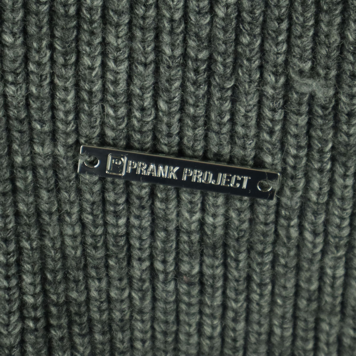 美品 PRANK PROJECT プランクプロジェクト 長袖 ダメージ加工 セーター FREE グレー レディース