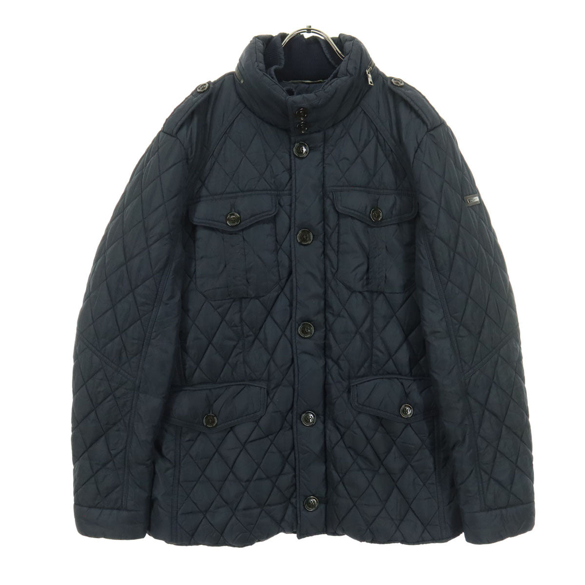 HACKETT LONDON ハケットロンドン 長袖 キルティングジャケット L ブラック メンズ