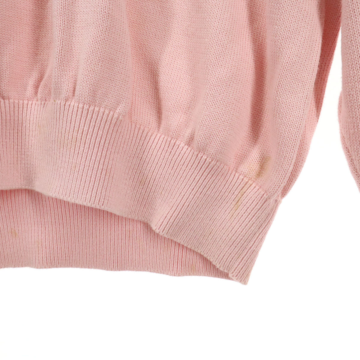 SINA COVA シナコバ 長袖 コットン ニット LL ピンク レディース