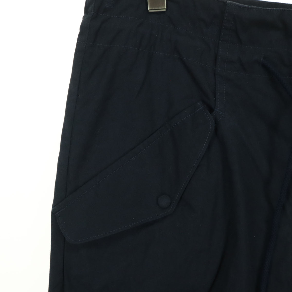 美品 JANESMITH ジェーンスミス 日本製 パラシュート パンツ 38 ネイビー レディース