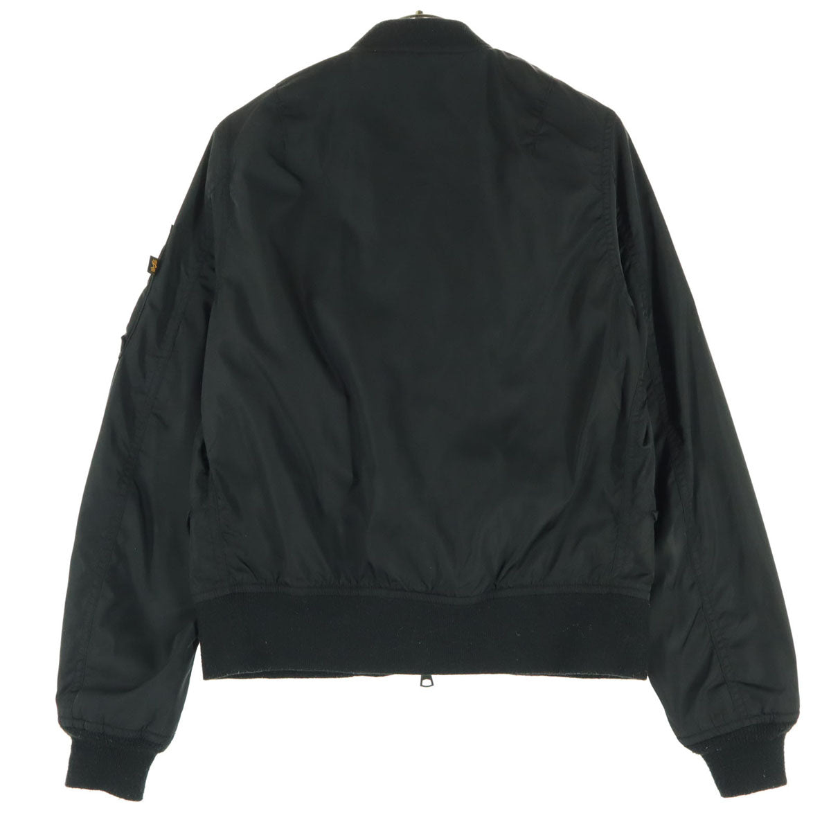 ALPHA INDUSTRIES INC アルファインダストリーズ アーバンリサーチコラボ 長袖 MA-1 ブルゾン XS ブラック メンズ