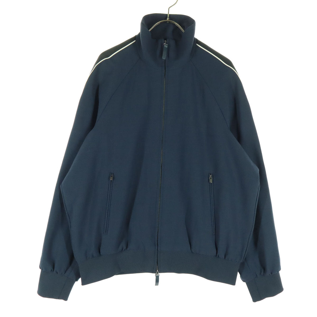 美品 Calvin klein カルバンクライン 長袖 トラックジャケット XS ネイビー ジャージ メンズ