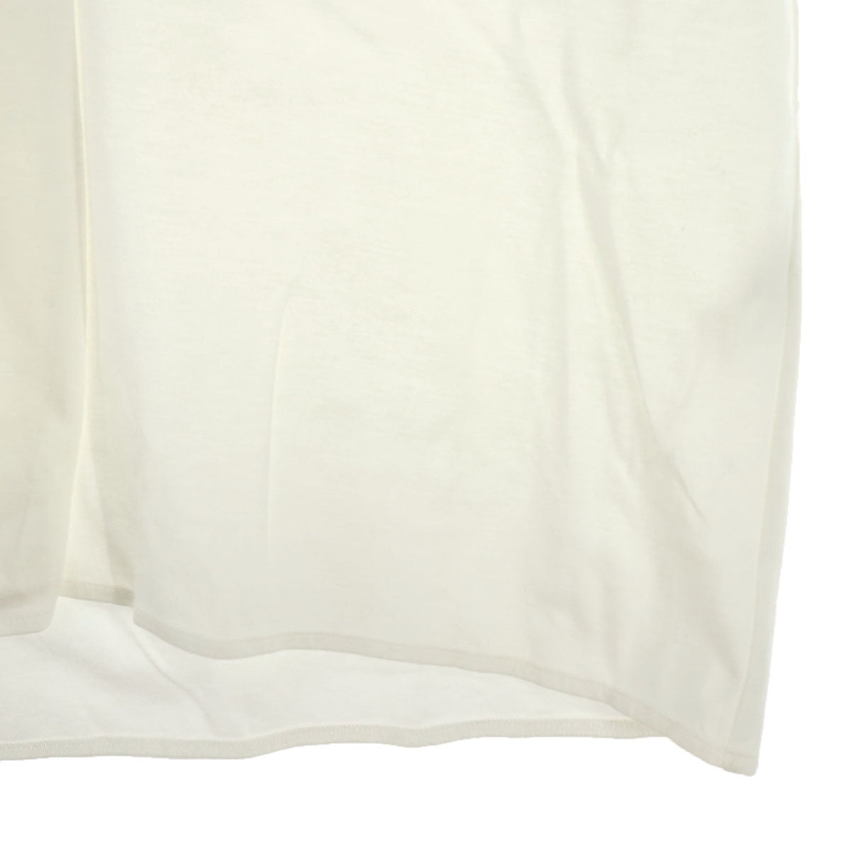 美品 ebure エブール 半袖 ネック カットソー ホワイト レディース